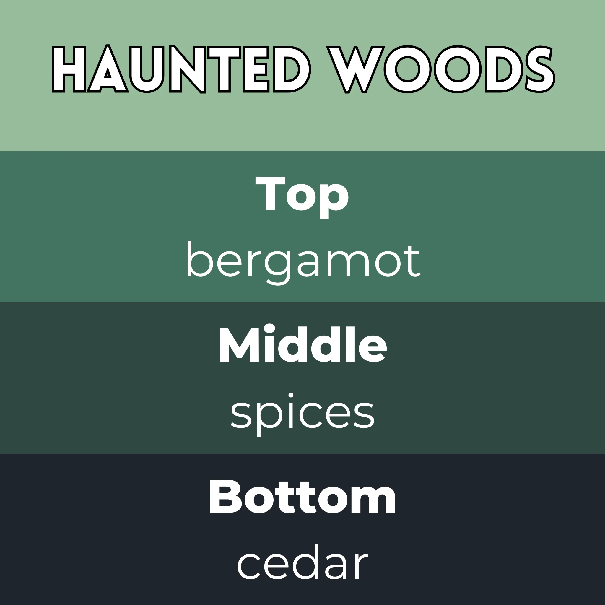 Haunted Woods Segment Wax Melt - Image 2