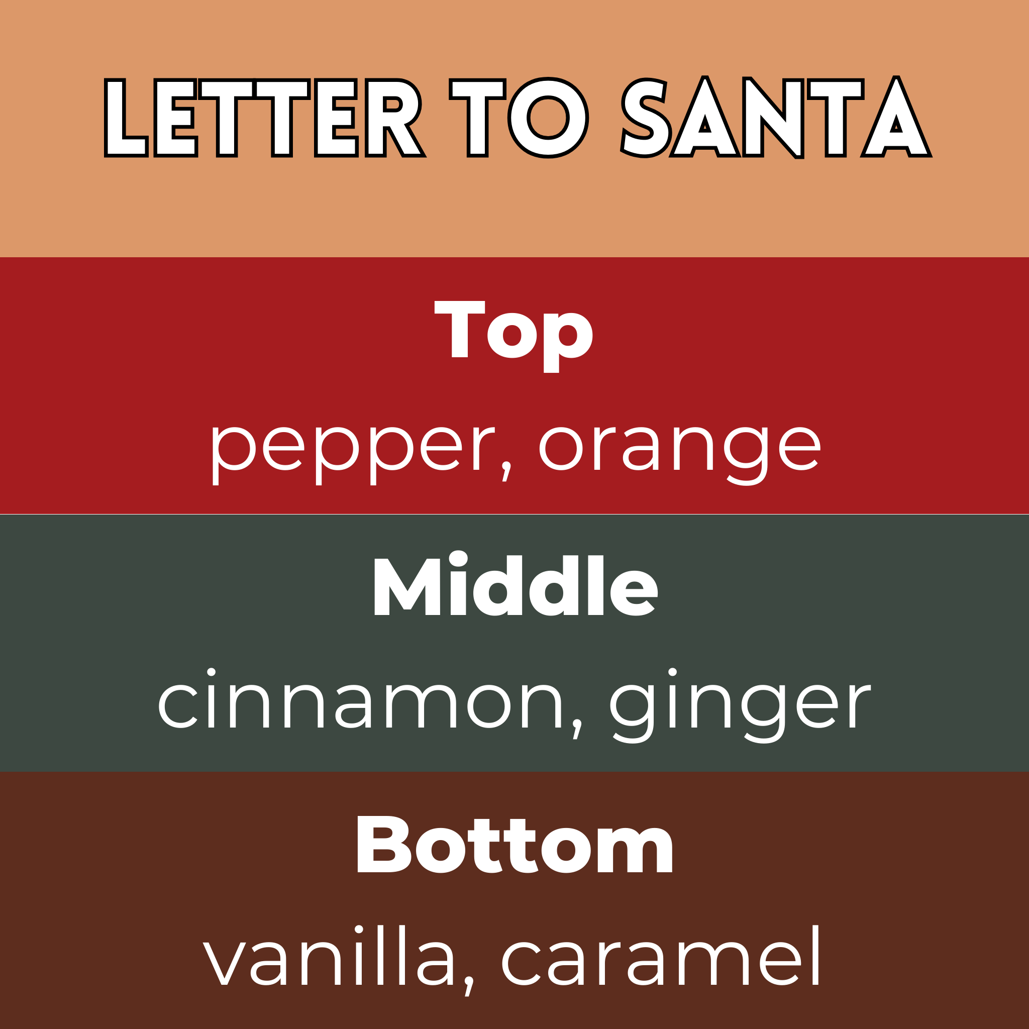 Letter To Santa Segment Wax Melt - Image 2