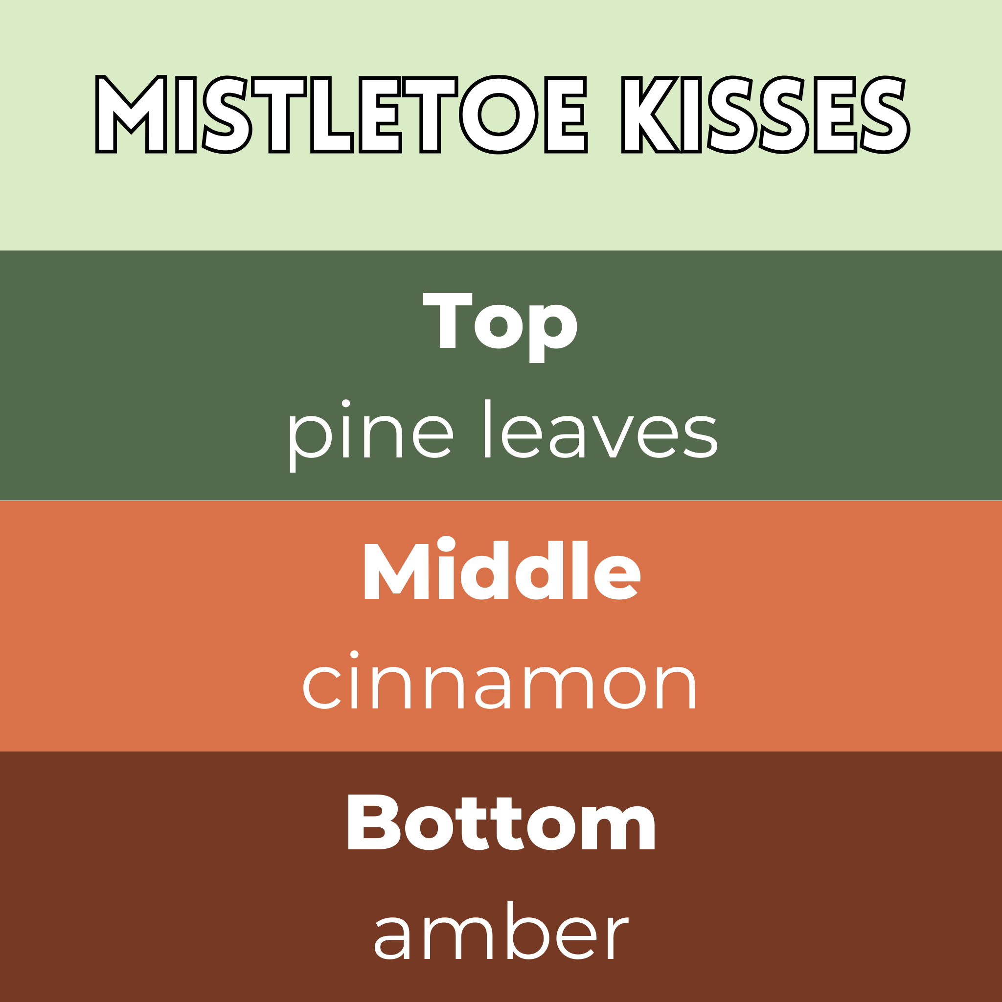Mistletoe Kisses Segment Wax Melt - Image 2