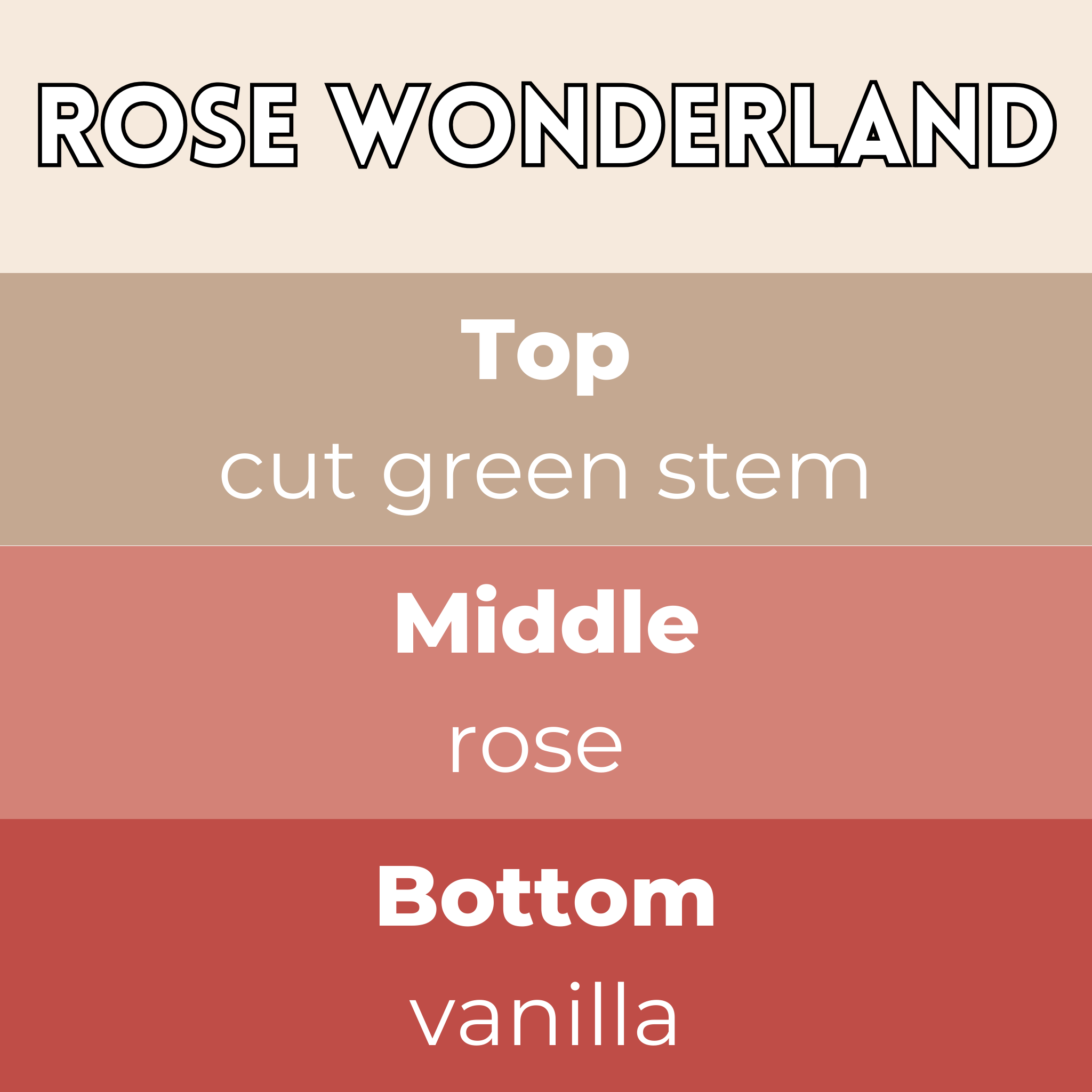 Rose Wonderland Segment Wax Melt - Image 2