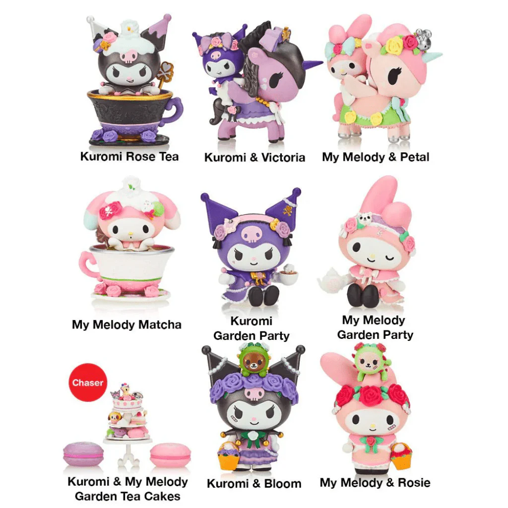 tokidoki x Kuromi & My Melody Garden Party Blind Box - Image 3