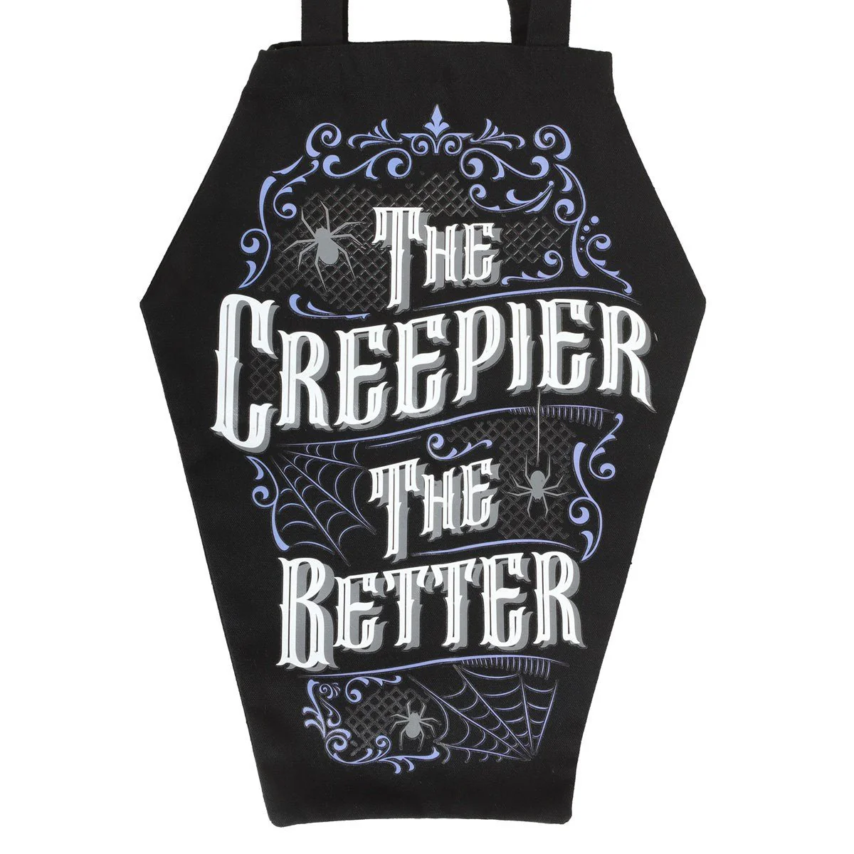 Tote Bag - Coffin Shaped The Creepier The Better - Image 2