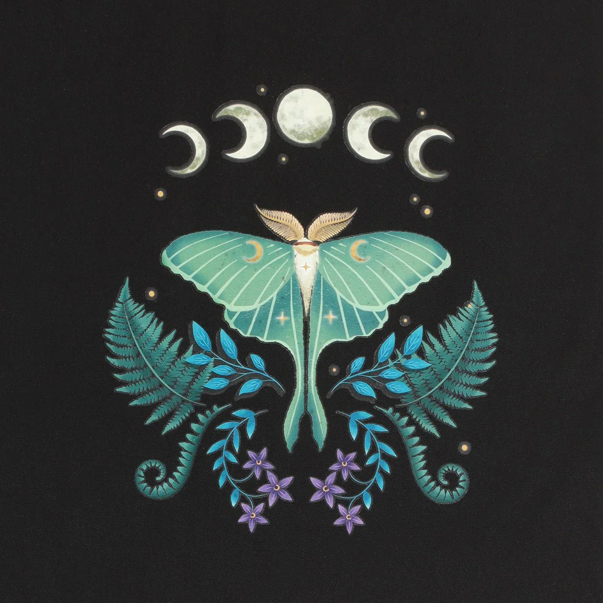 Tote Bag - Luna Moth - Image 2