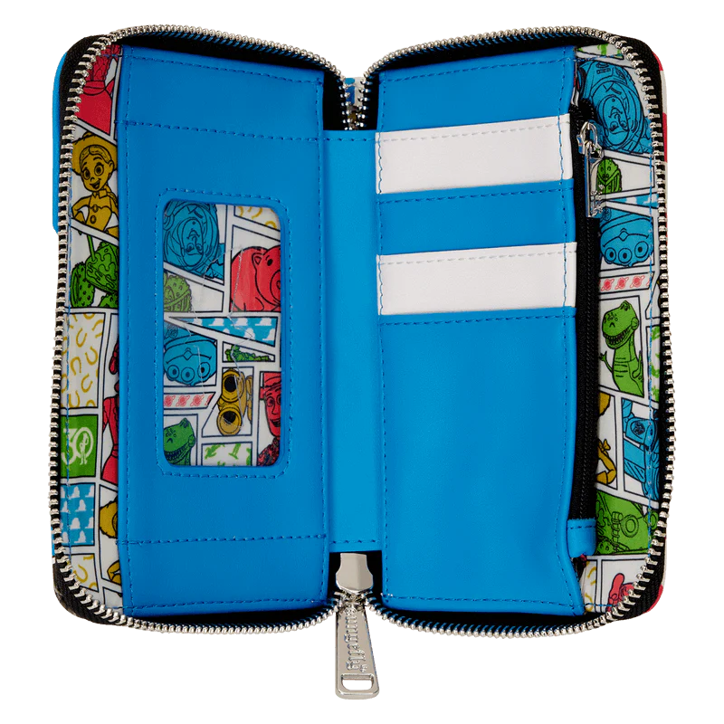 Loungefly Toy Story 30th Anniversary Buzz Lightyear Glow Zip Around Wallet - Image 4