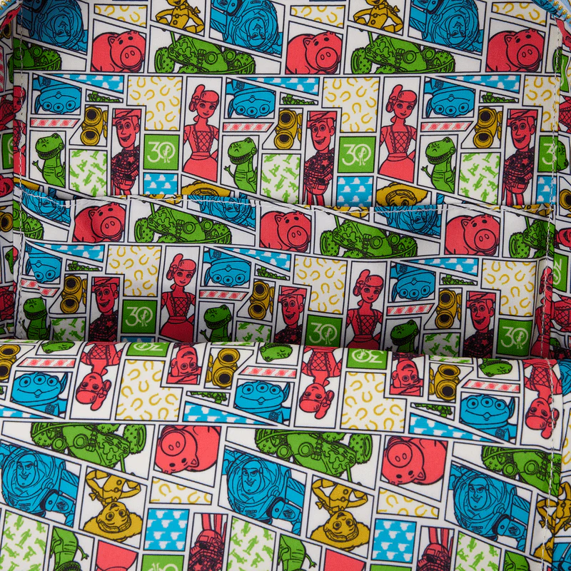 Loungefly Toy Story 30th Anniversary Woody Saloon Mini Backpack - Image 6