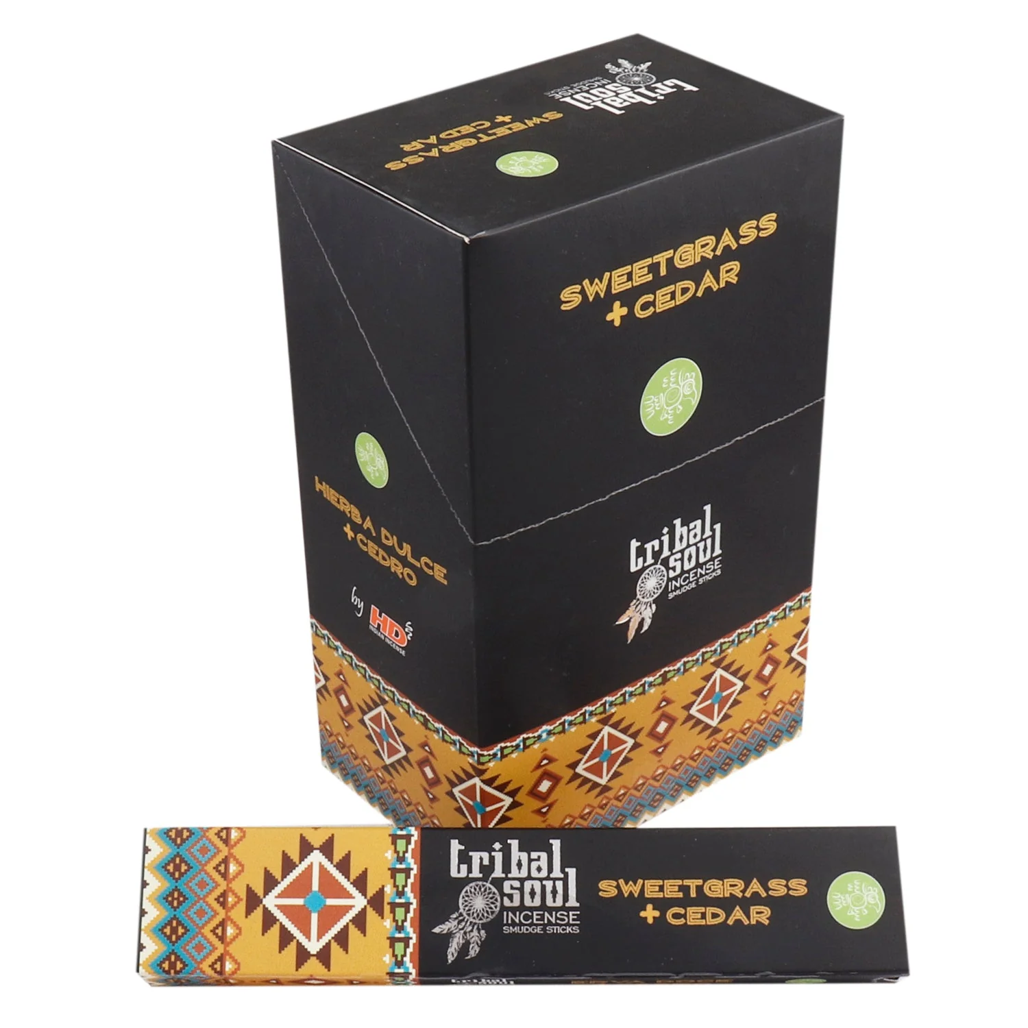 Tribal Soul Incense Sticks - Sweetgrass & Cedar 15g