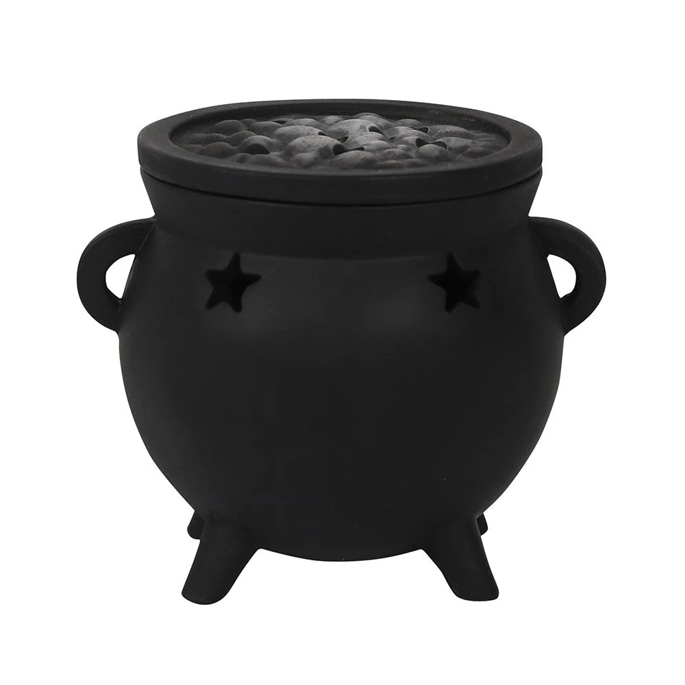 Cauldron Incense Cone Burner Triquetra - Image 3