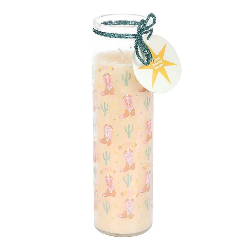 Tube Candle - Howdy Cowboy