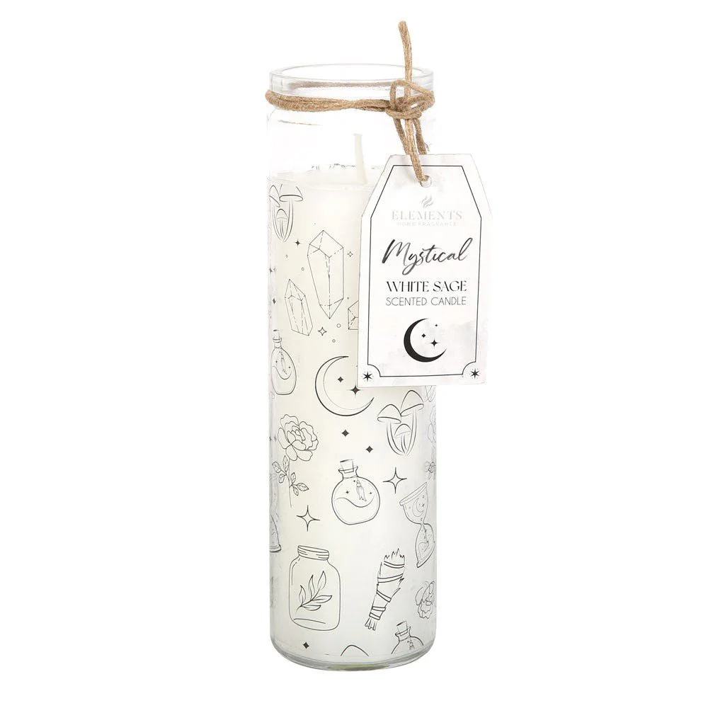 Tube Candle - Mystical White Sage