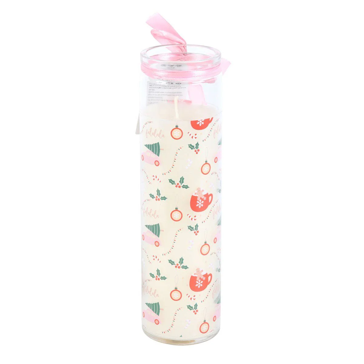 Tube Candle - Sugarplum Fun Christmas Print - Image 2