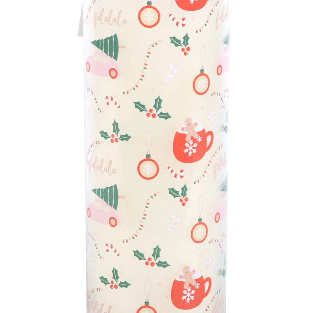 Tube Candle - Sugarplum Fun Christmas Print - Image 3