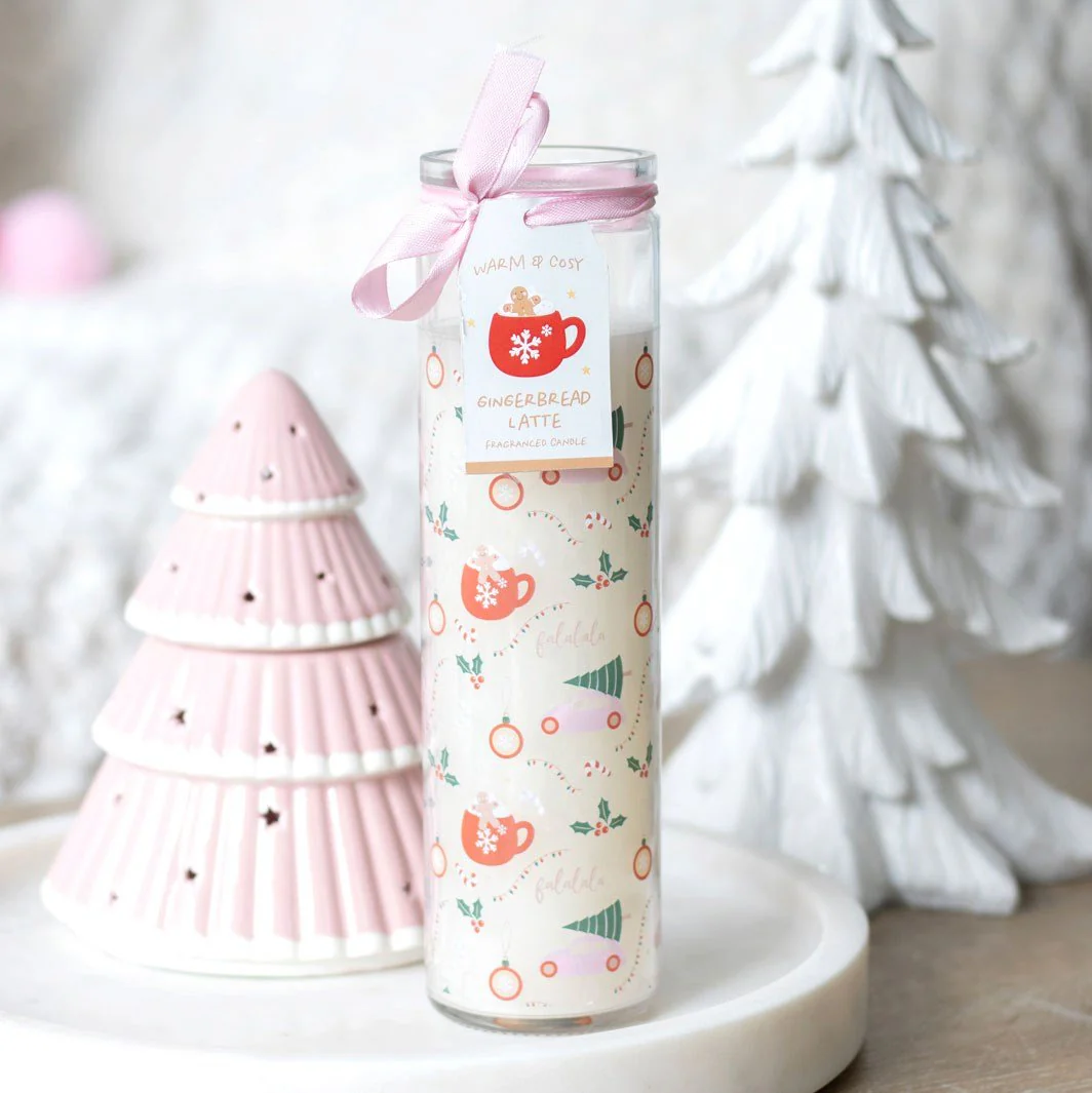 Tube Candle - Sugarplum Fun Christmas Print - Image 4