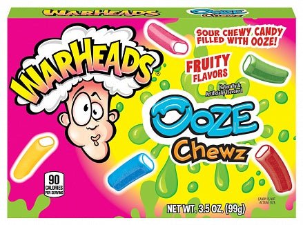 Warheads Sour Ooze Chews 99g Theatre Box