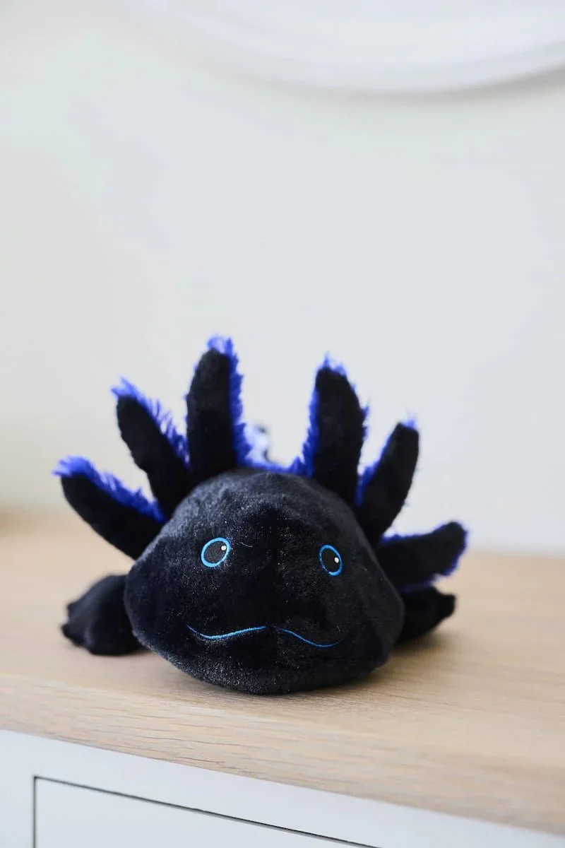 Warmies Black Axolotl Microwavable Plush - Image 7