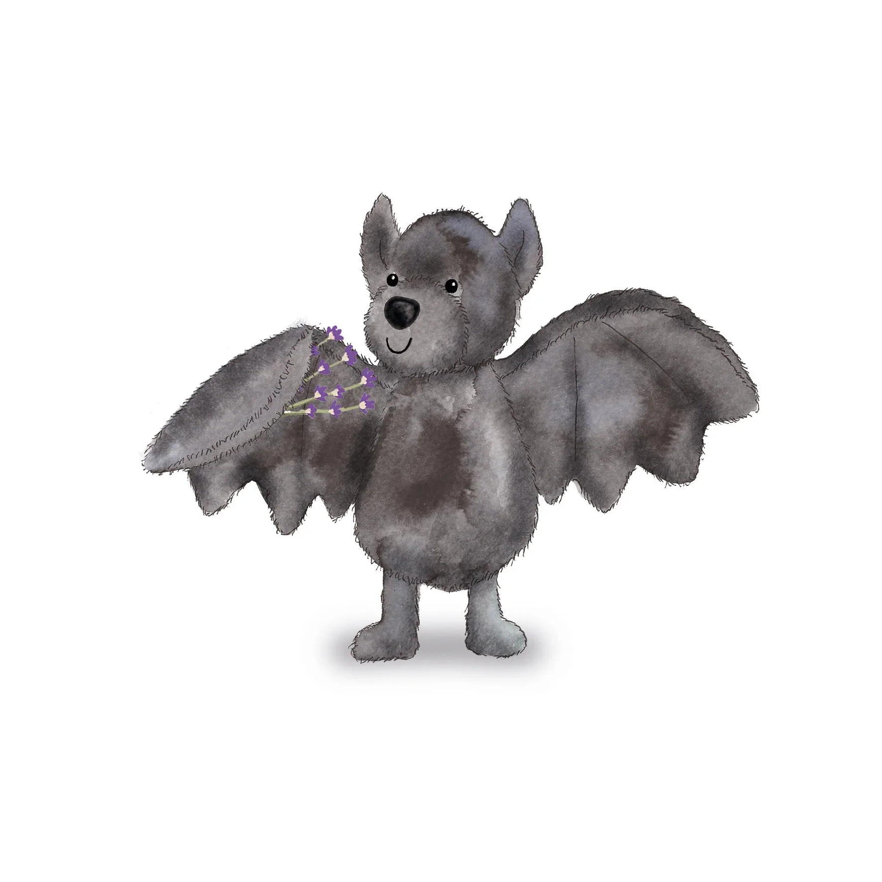 Warmies Black Bat Microwaveable Plush - Image 7