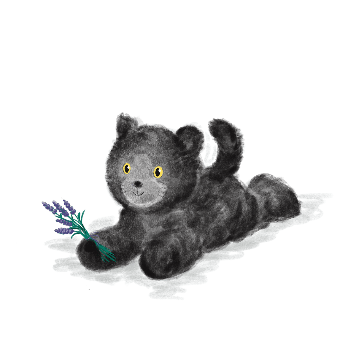 Warmies Black Cat Microwavable Plush - Image 8