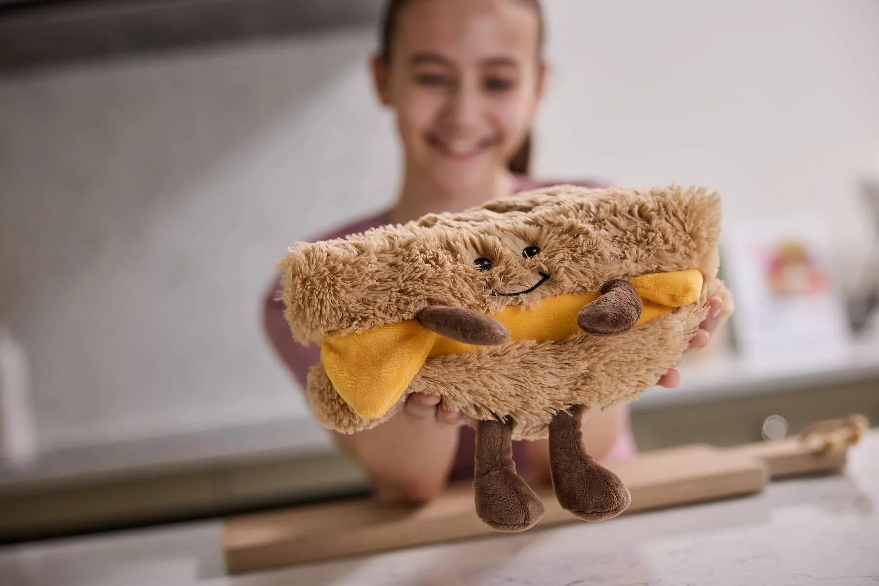 Warmies Grilled Cheese Microwavable Plush - Image 9