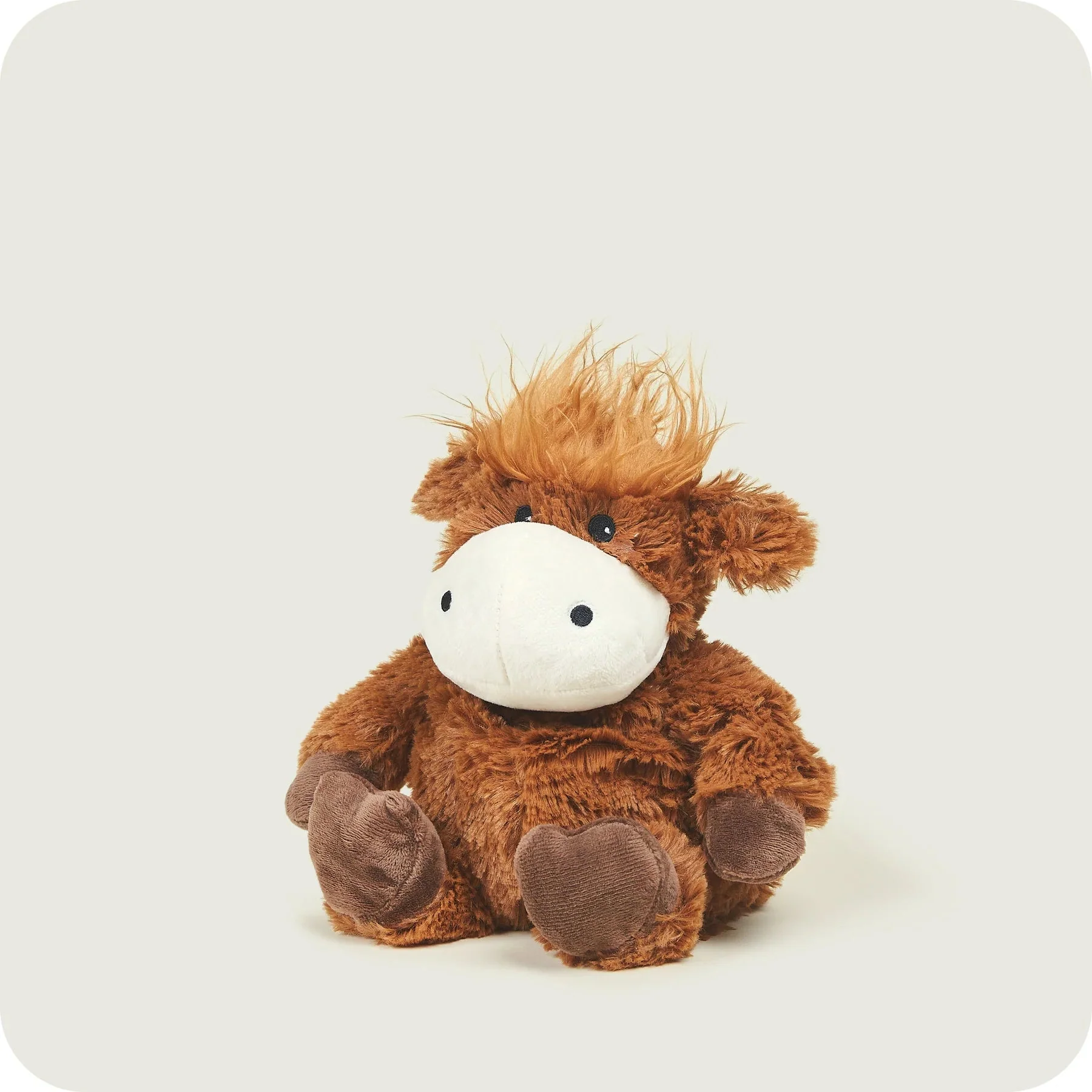 Warmies Junior Highland Cow Microwavable Plush - Image 2