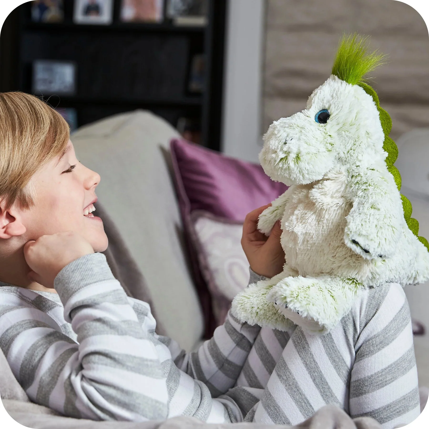 Warmies Marshmallow Dinosaur Microwaveable Plush - Image 8