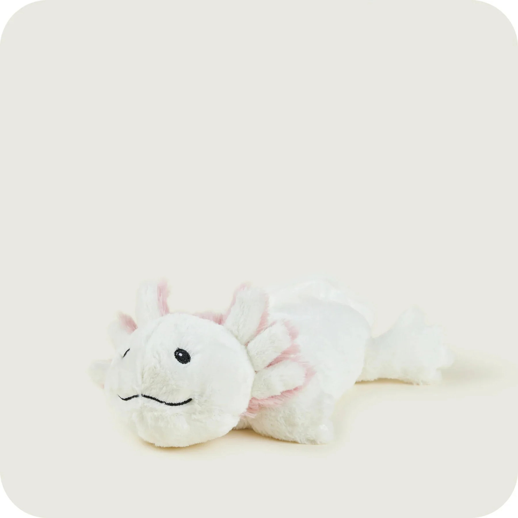 Warmies White Axolotl Microwavable Plush - Image 2