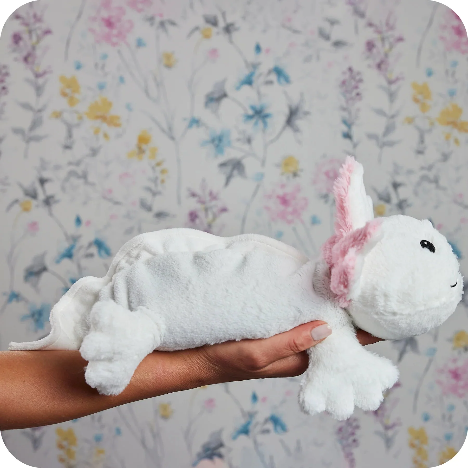 Warmies White Axolotl Microwavable Plush - Image 8