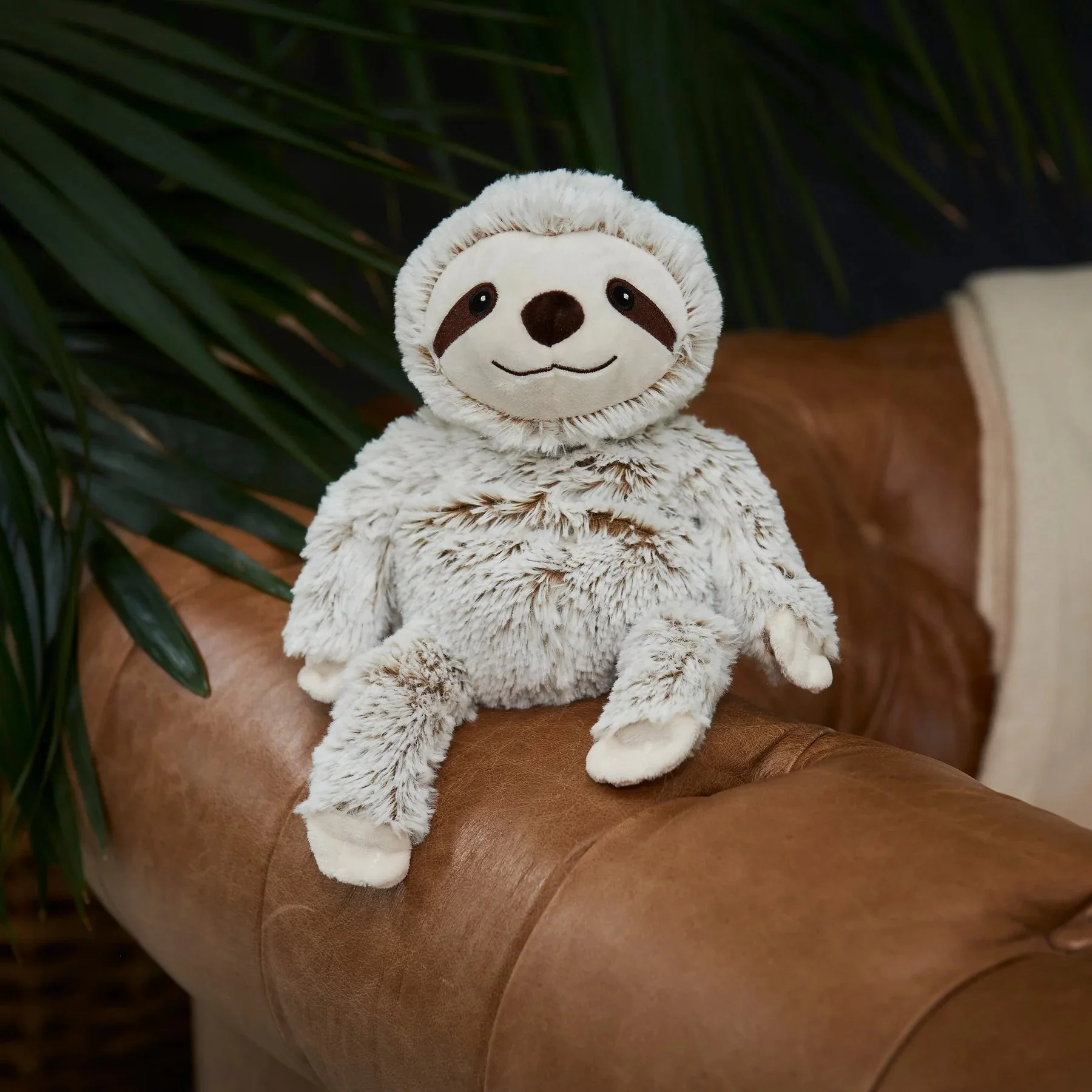 Warmies Junior Marshmallow Sloth Microwavable Plush - Image 5