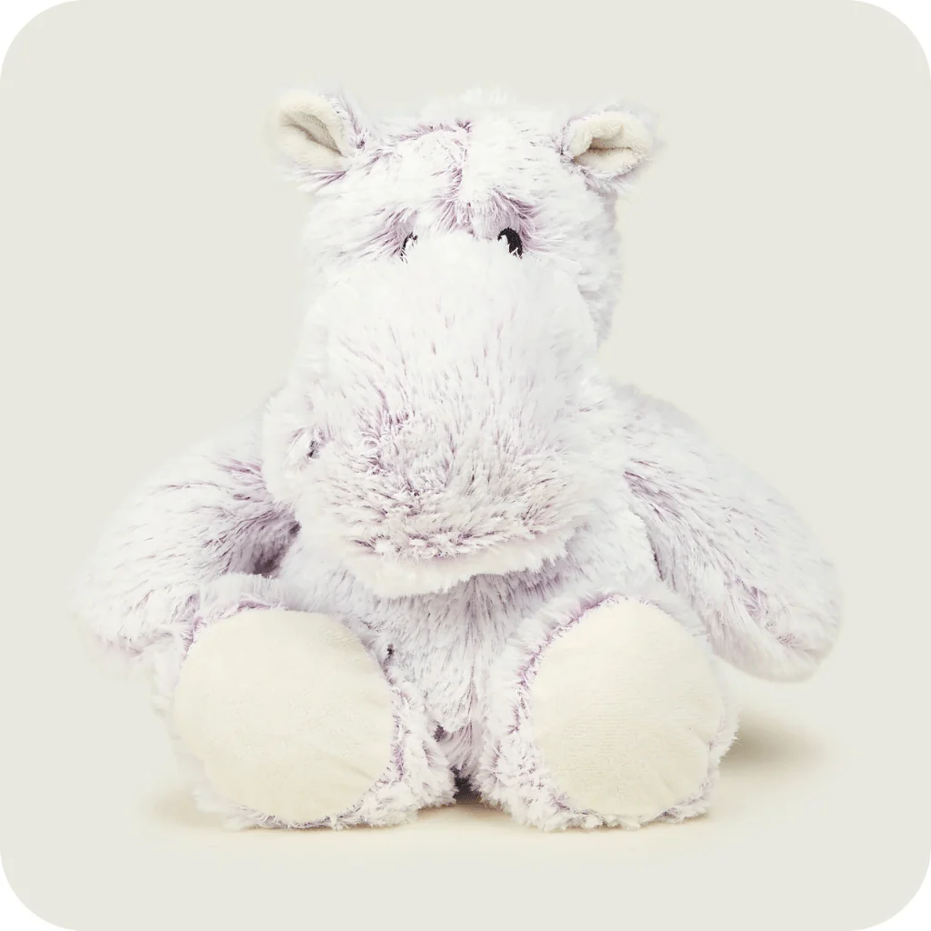 Warmies Marshmallow Hippo Heatable Plush Toy