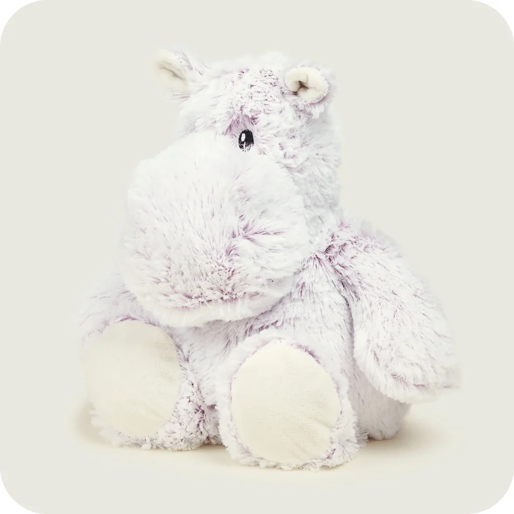 Warmies Marshmallow Hippo Heatable Plush Toy - Image 2