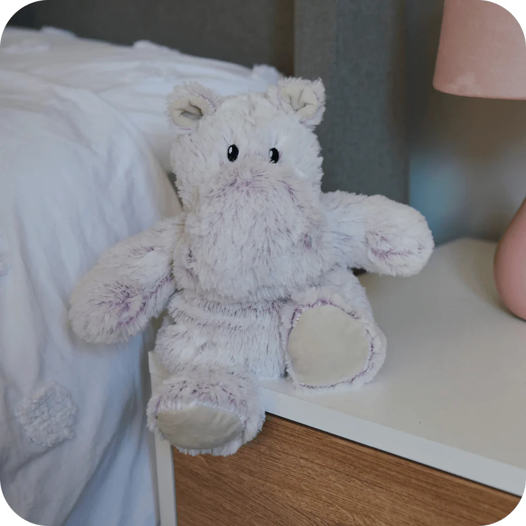 Warmies Marshmallow Hippo Heatable Plush Toy - Image 9