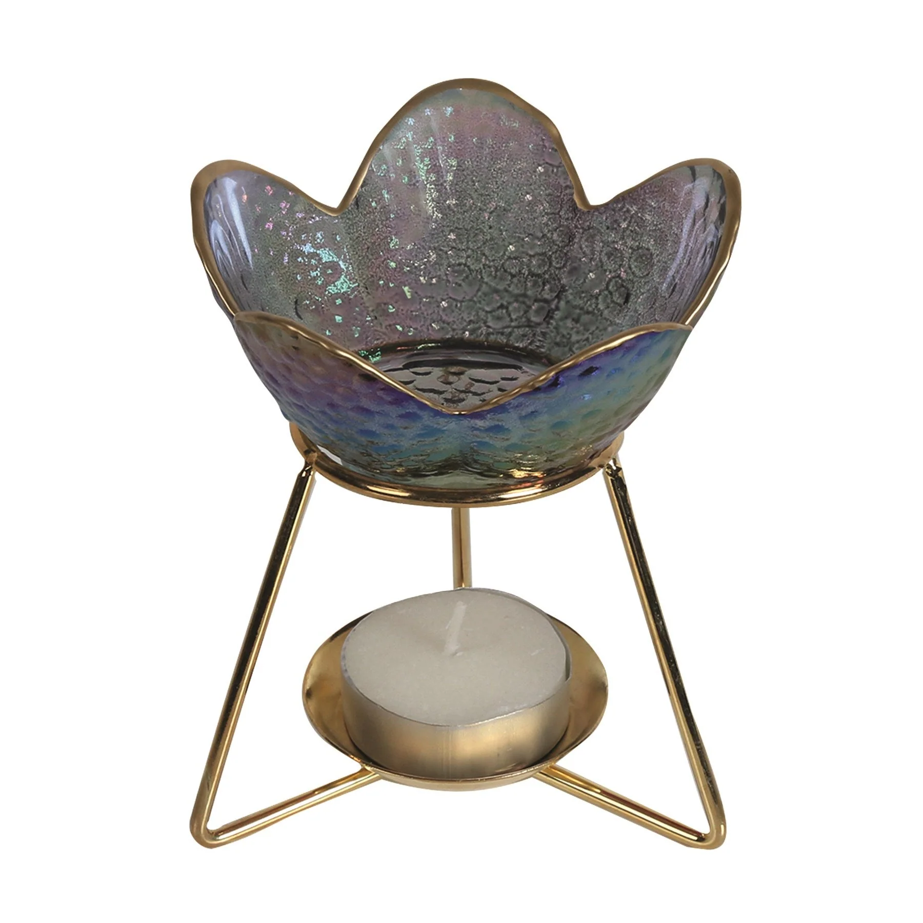 Iridescent Petal Wax Melt Burner