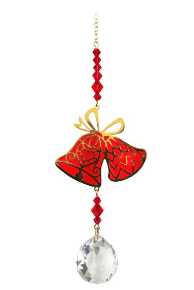 Wild Things Crystal Dreams - Christmas Bells Red