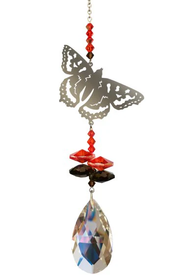 Wild Things Crystal Fantasy Small - Butterfly Red Admiral