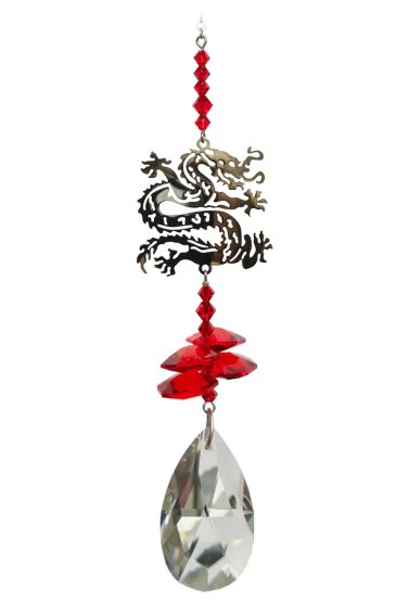 Wild Things Crystal Fantasy Small - Chinese Dragon Red