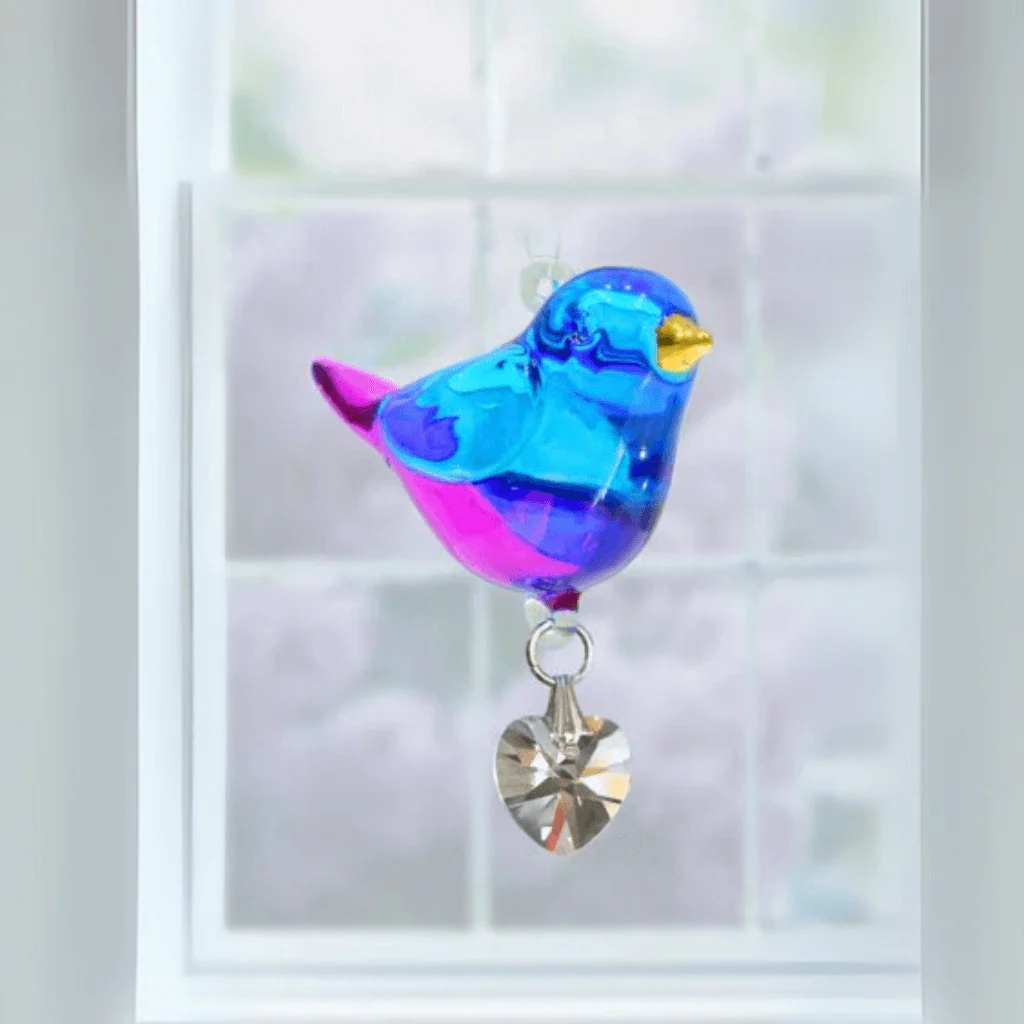 Wild Things ‘Evening Song’ Crystal Glass Suncatcher – Pretty Little Birds Range - Image 2