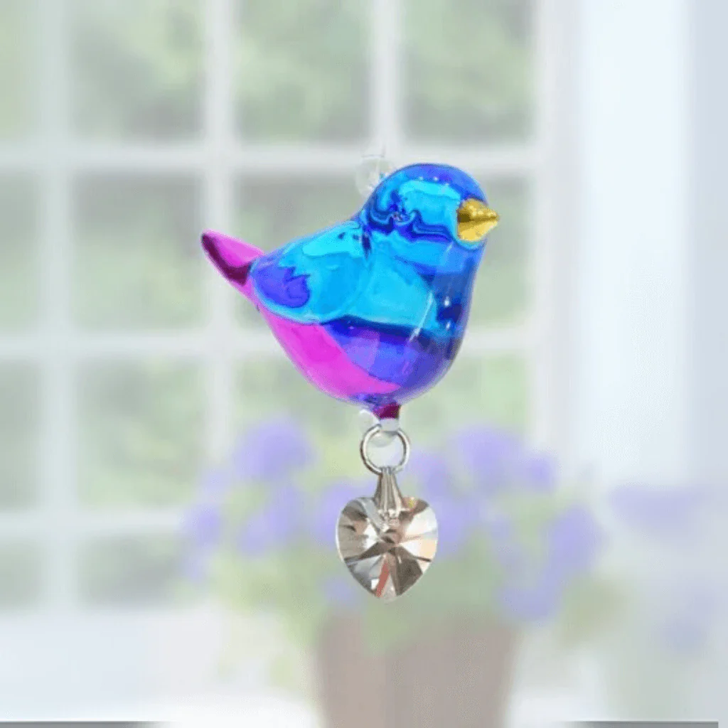 Wild Things ‘Evening Song’ Crystal Glass Suncatcher – Pretty Little Birds Range - Image 3