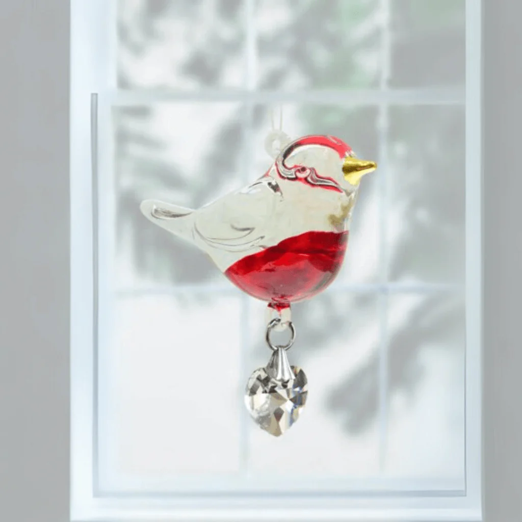 Wild Things ‘Robin’ Crystal Glass Suncatcher – Pretty Little Birds Range - Image 3
