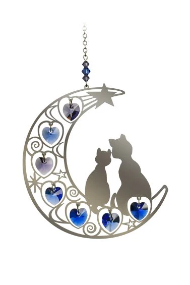 Wild Things Pure Radiance - Two Cats Moon Moonlight