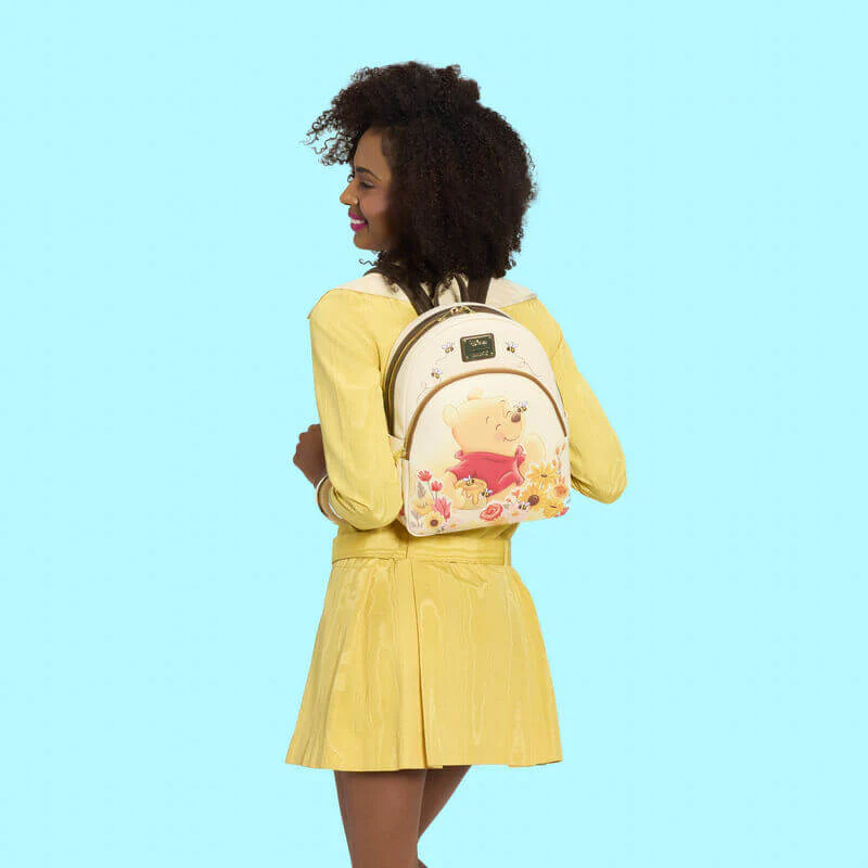 Loungefly Winnie the Pooh Bees & Flowers Mini Backpack - Image 6