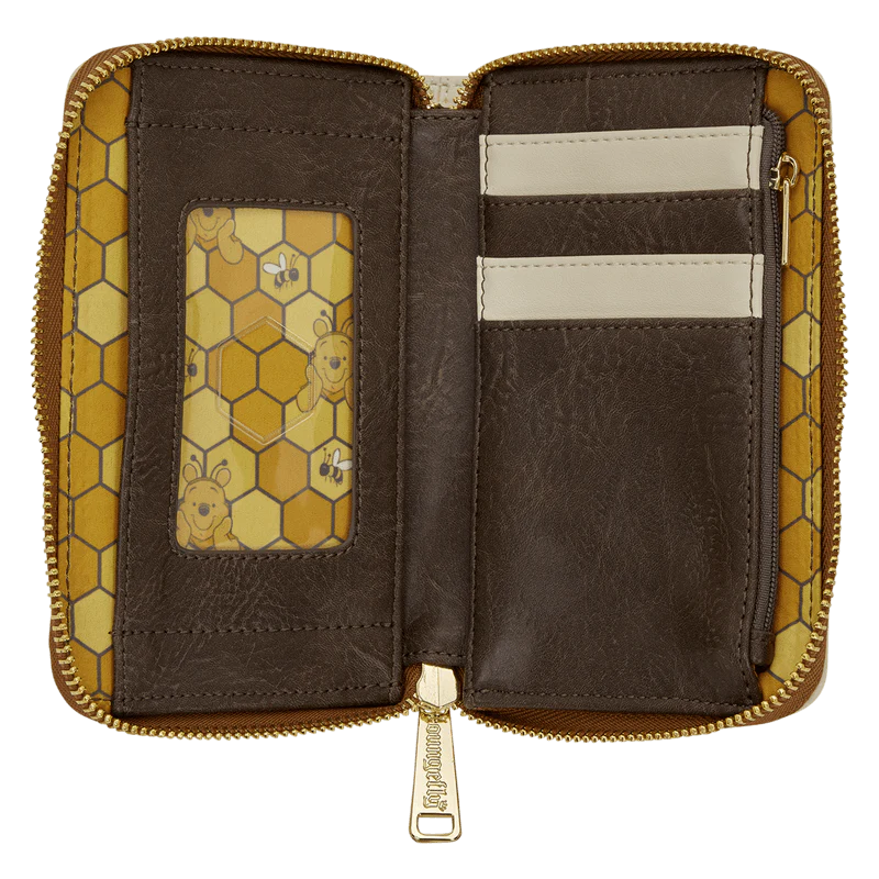 Loungefly Winnie the Pooh Bees & Flowers Zip Around Wallet - Image 4