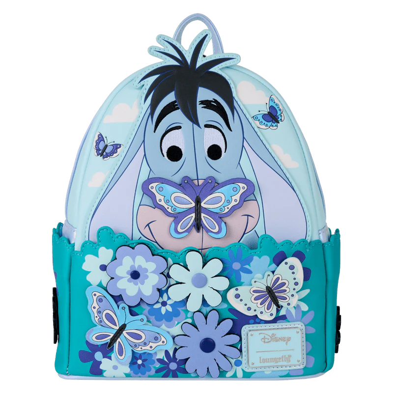 Loungefly Winnie the Pooh Floral Eeyore Cosplay Mini Backpack