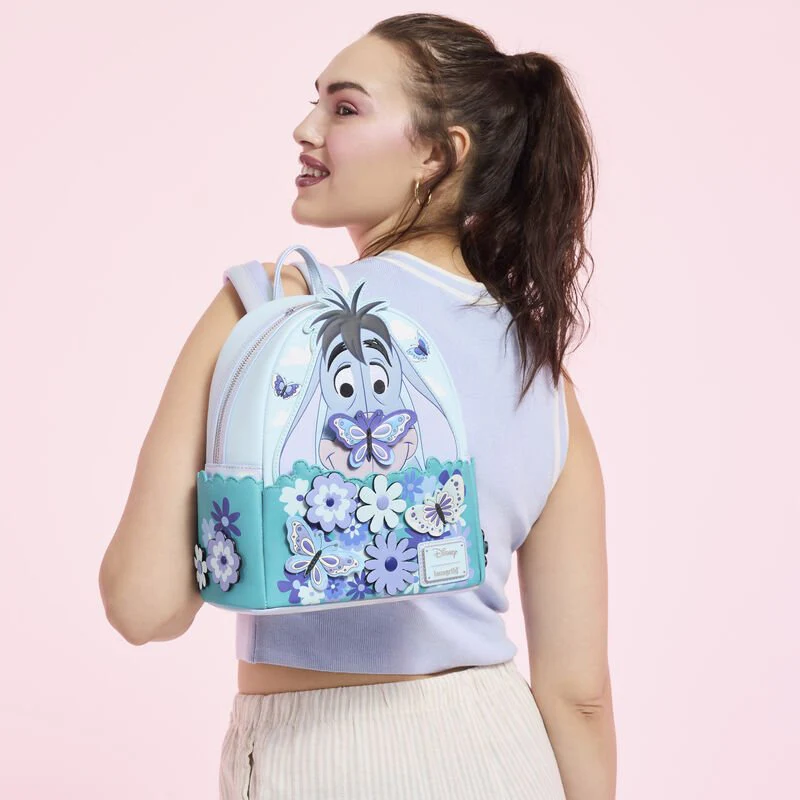 Loungefly Winnie the Pooh Floral Eeyore Cosplay Mini Backpack - Image 5