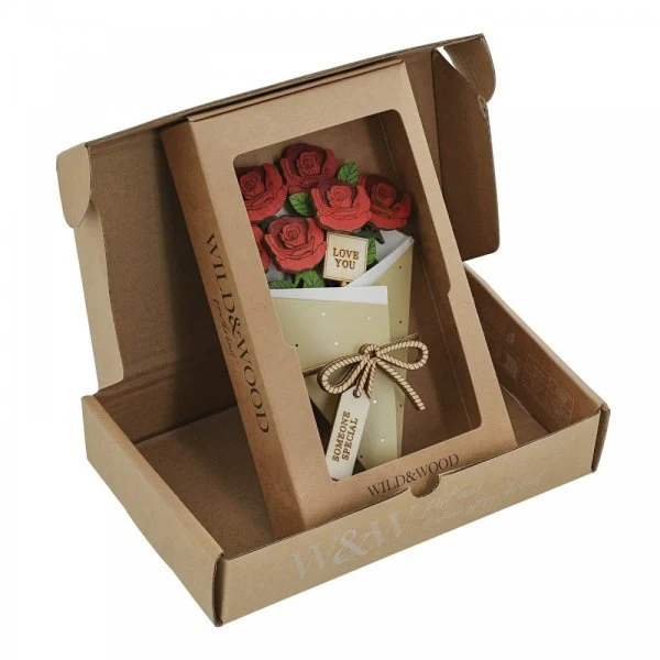 With Love 3D Flower Figurine Card - Image 8