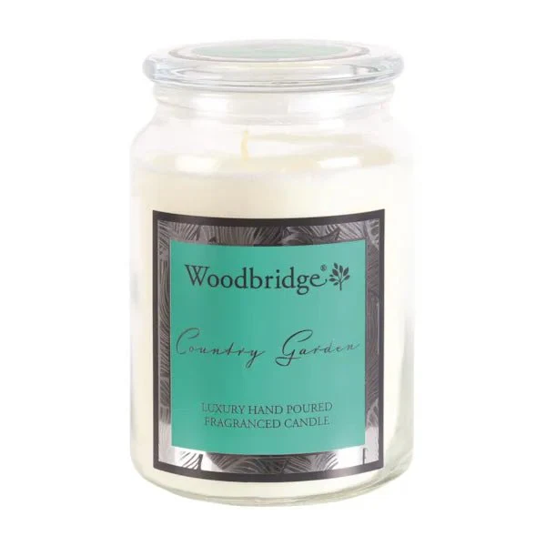 Woodbridge Country Garden Scented Candle Jar – Floral & Fresh