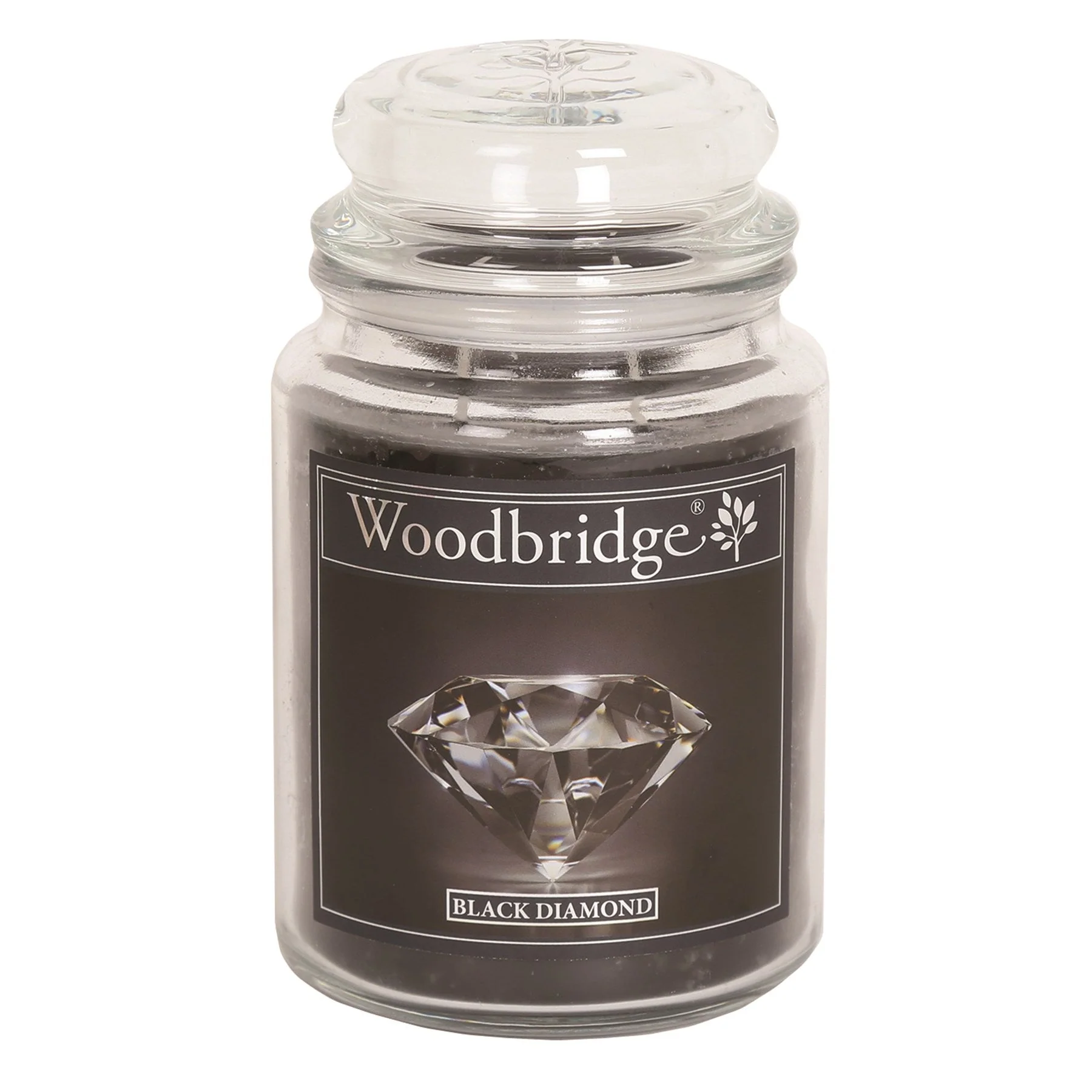 Woodbridge Large Scented Candle Jar - Black Diamond