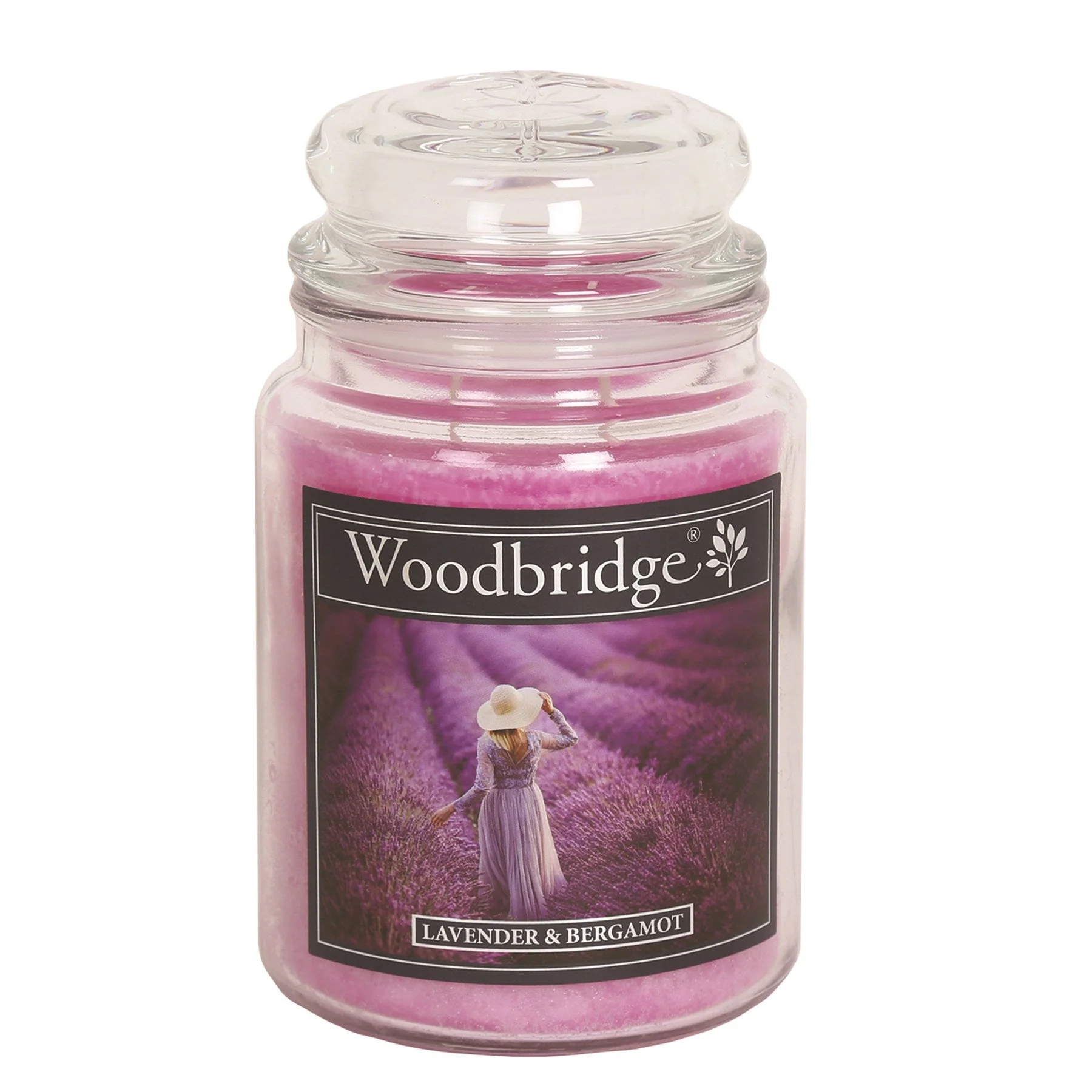 Woodbridge Large Scented Candle Jar - Lavender & Bergamot