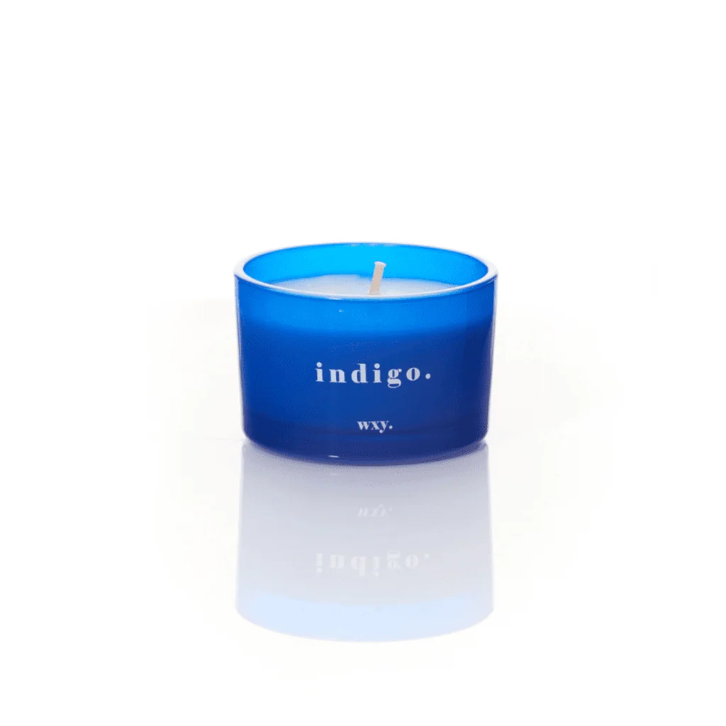 WXY Indigo 3oz Candle – Rosemary & Juniper - Image 2