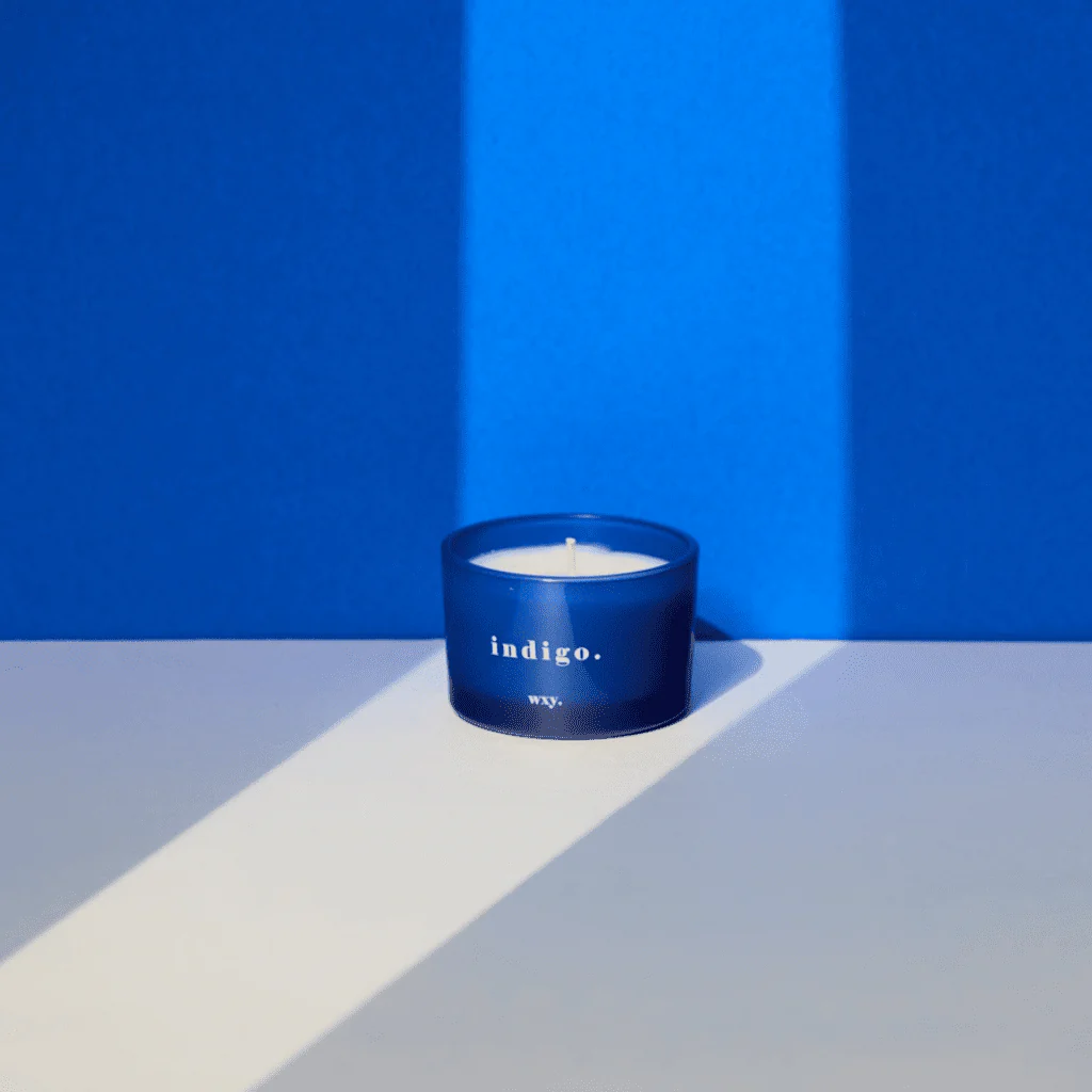WXY Indigo 3oz Candle – Rosemary & Juniper - Image 3