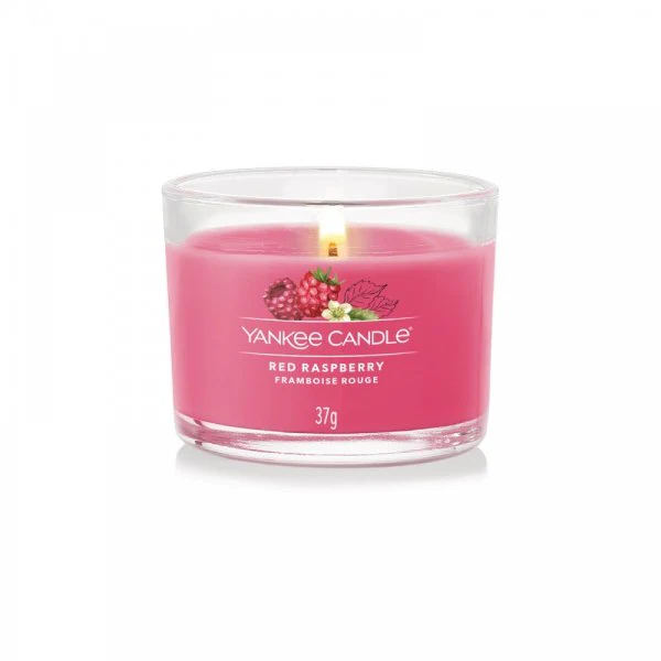 Yankee Candle Filled Votive Candle - Red Raspberry - Image 2