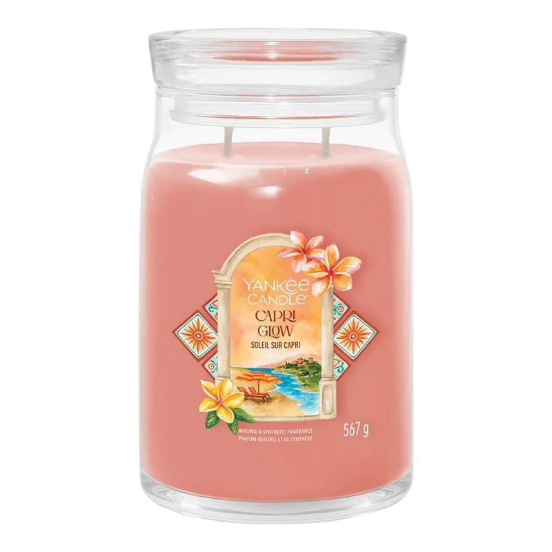 Yankee Candle Signature Large Jar Candle - Capri Glow