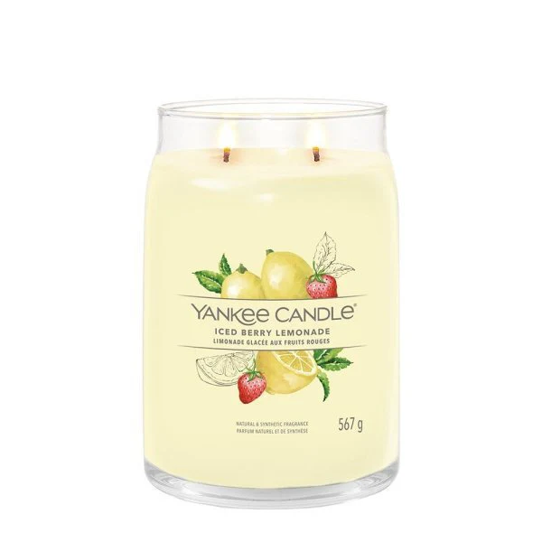 Yankee Candle Signature Large Jar Candle - Ice Berry Lemonade - Image 2